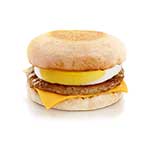 2 Sausage McMuffin with Egg