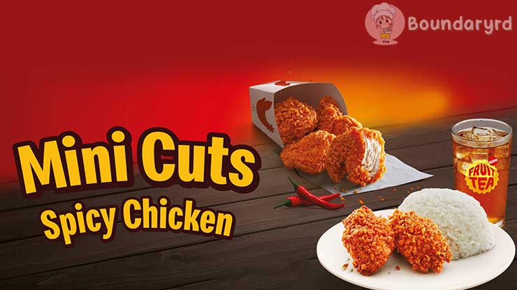 Mini Cuts Spicy Chicken McD