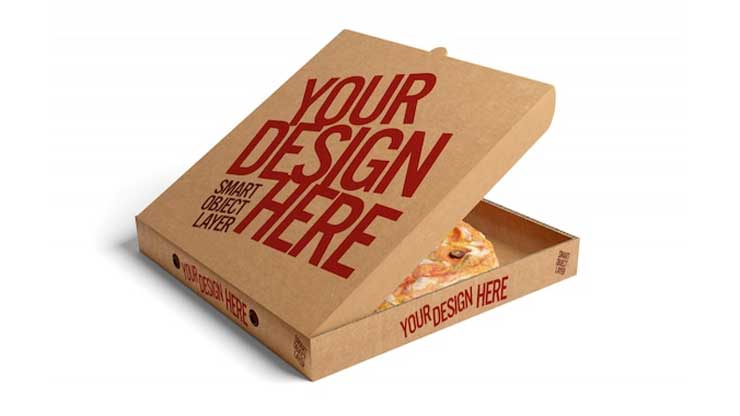 desain kemasan pizza unik