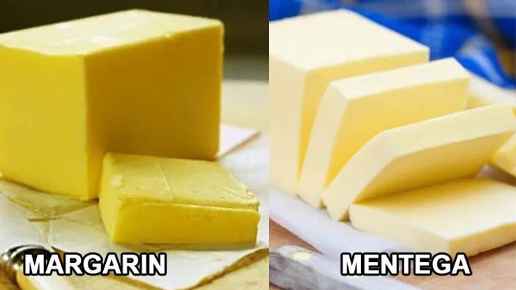 Warna Margarin dan Mentega