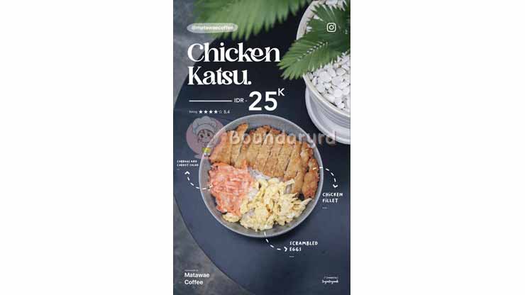 katalog makanan chicken katsu