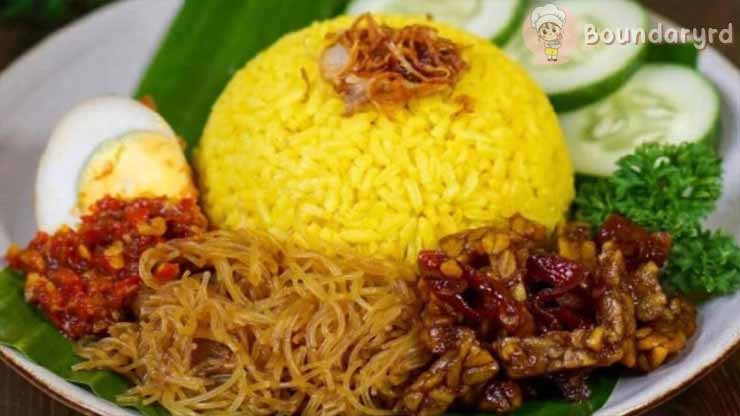 menu arisan nasi kuning