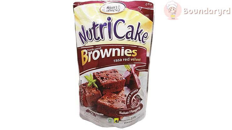 Nutricake Brownies Rasa Velvet