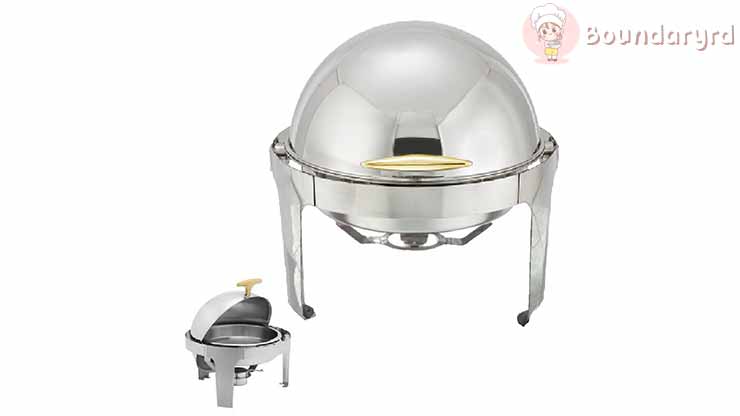Roll Top Stainless Sunnex Oval 9 Liter