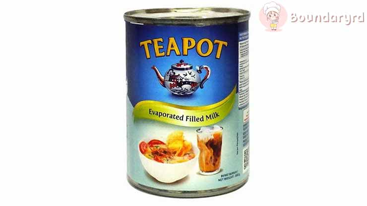 Susu Evaporasi Teapot
