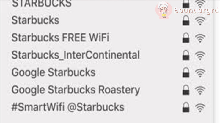 Wifi Starbucks